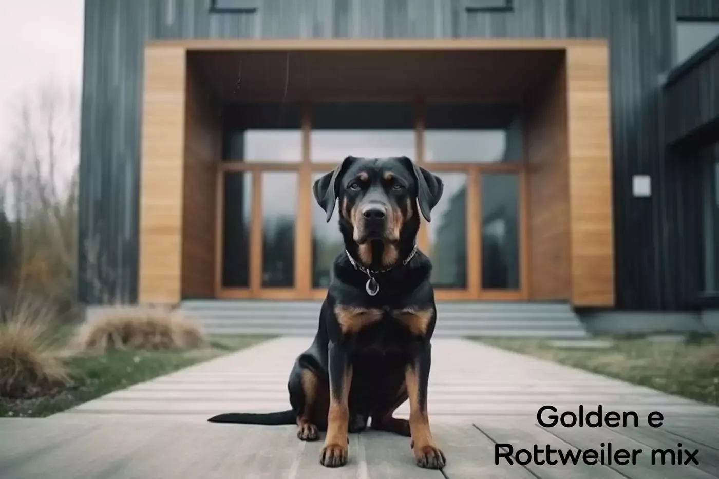 Crossbreed between Rottweiler and Golden Retriever: A Strong and ...